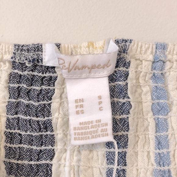 BNWT Revamped linen-blend crop top bralette - Picture 5 of 6